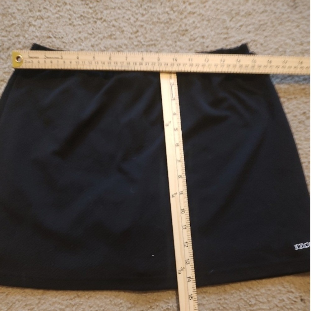 IZOD‎ Womens Black W-tra Dry Sport Skort Athletic Tennis Golf Size M